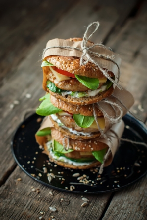 Tower Veg Burger