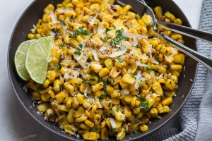 Corn & garlic Sub
