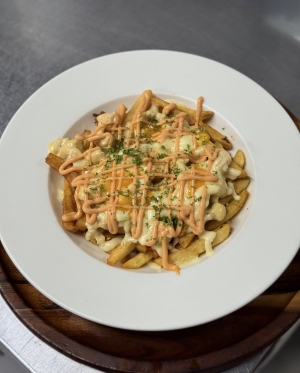 Loaded Fries with Chicken