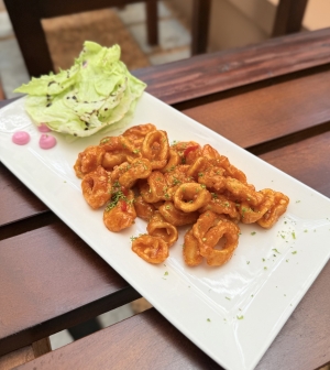 Hot Butter Spiced Calamari